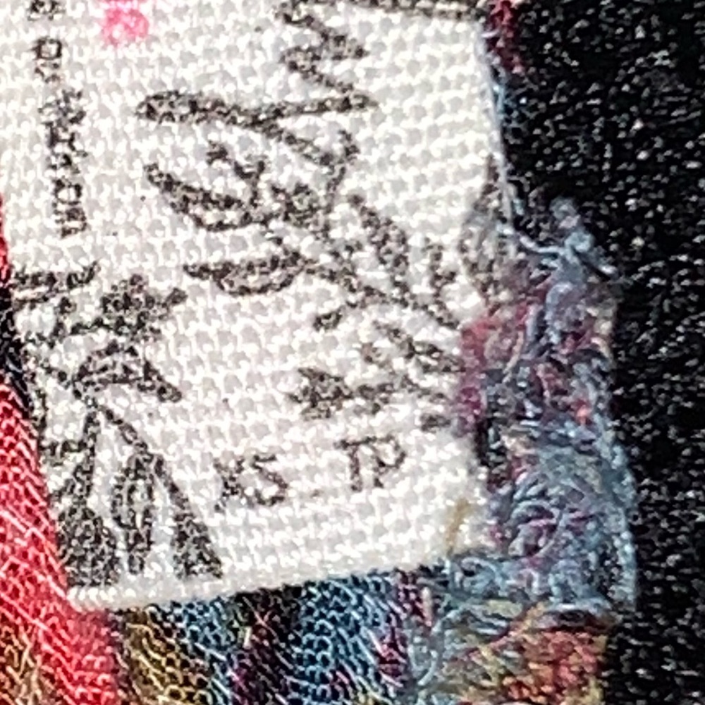 Free People “Marsha” Slip Dress W/ Black Lace & Multi-Color Floral Pattern - Picture 7 of 7